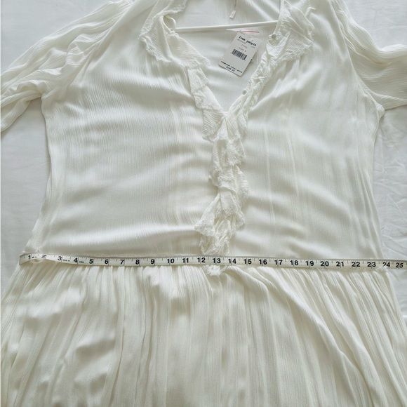 Free People Sweet Darlin Maxi Dress Ivory - Picture 11 of 11